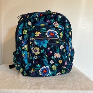 Vera Bradley XL Campus Backpack in Moonlight Garden